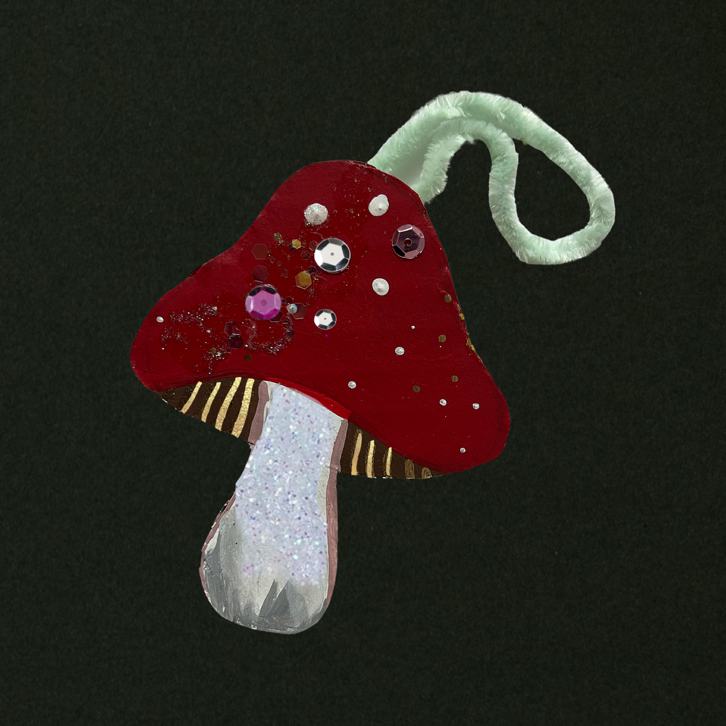 Mushroom Ornament