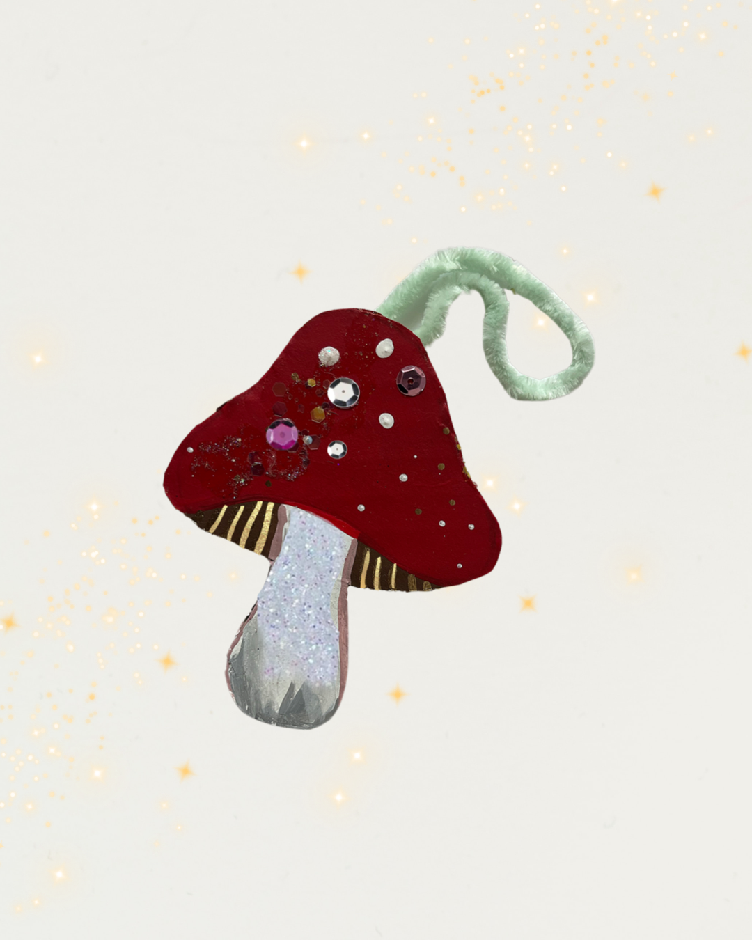 Mushroom Ornament