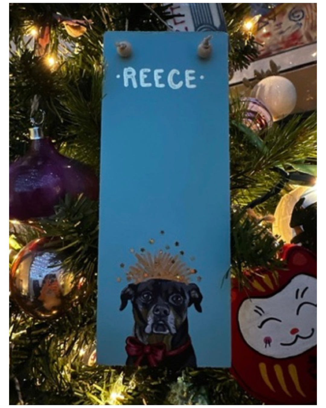 Custom Holiday Pet Ornaments