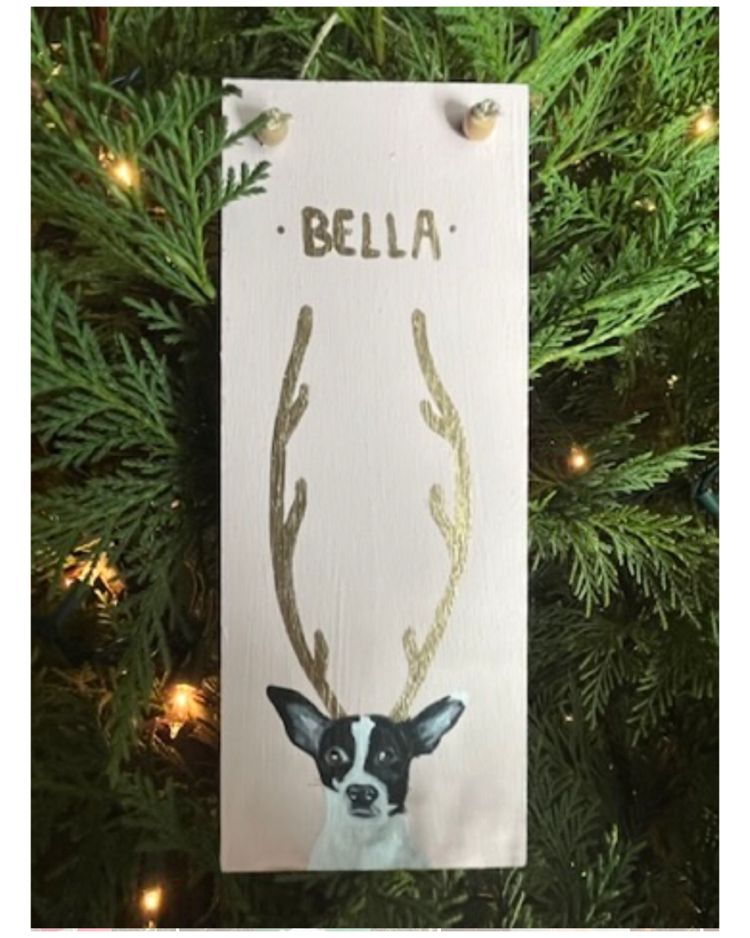Custom Holiday Pet Ornaments