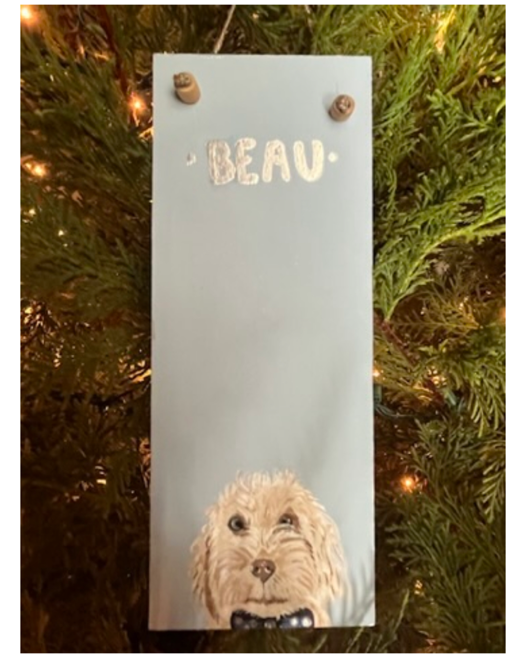 Custom Holiday Pet Ornaments