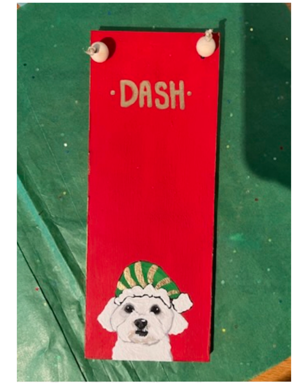 Custom Holiday Pet Ornaments
