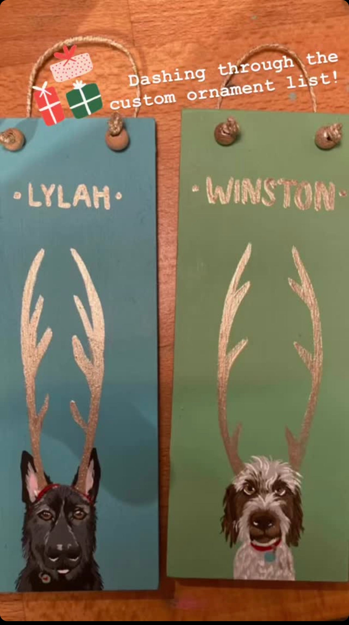 Custom Holiday Pet Ornaments