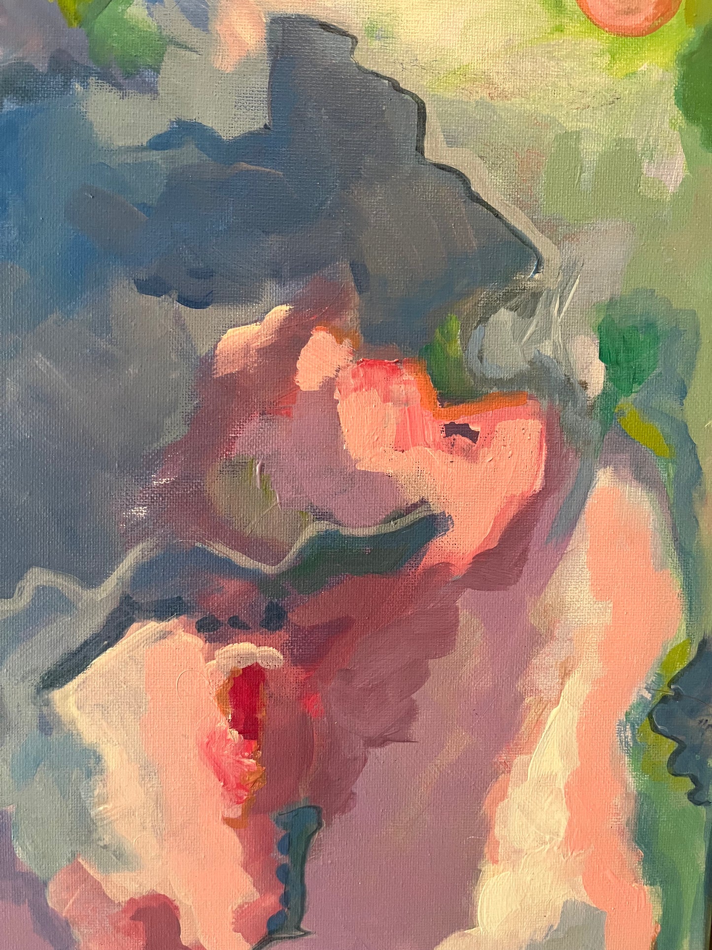 The Blue Marble Original Painting