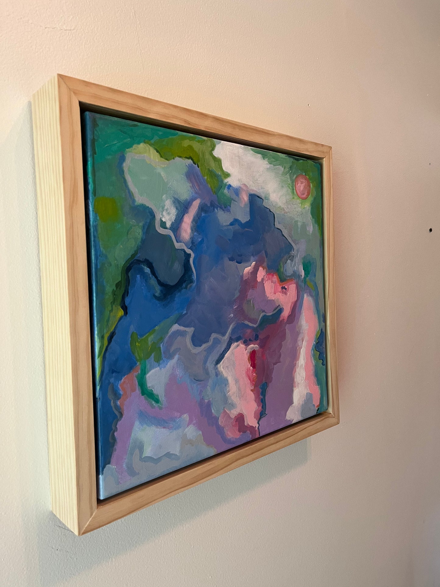 The Blue Marble Original Painting