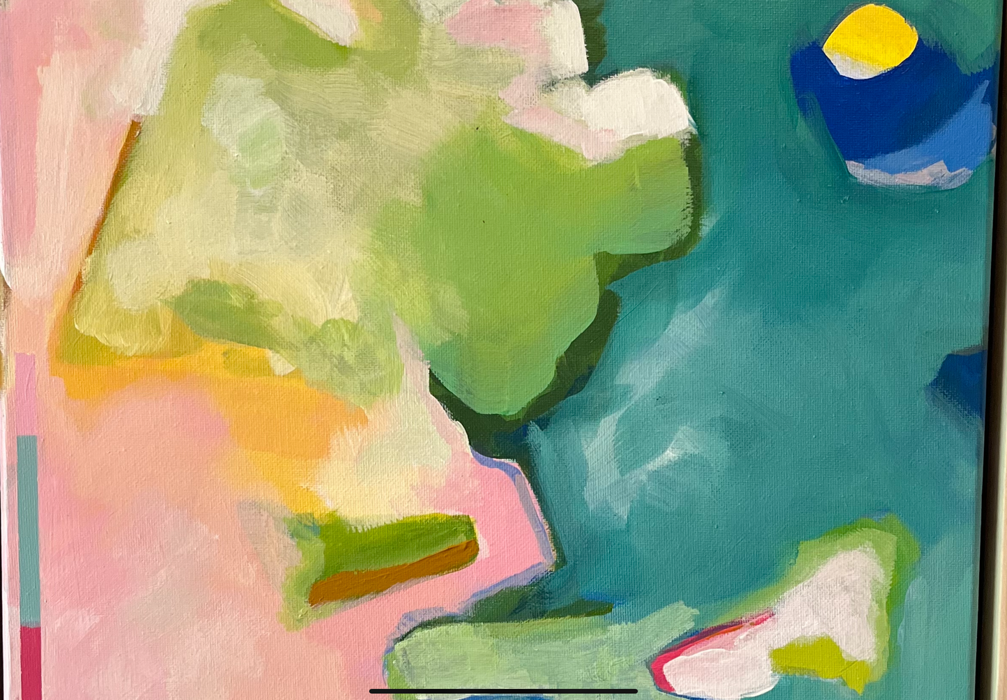 Lagoon Original Painting