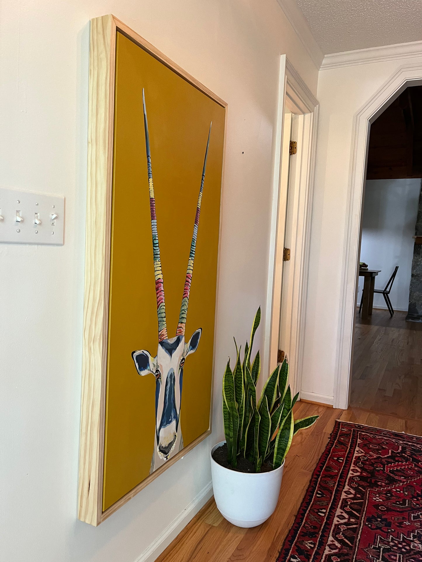 Lulu the Oryx Original Painting