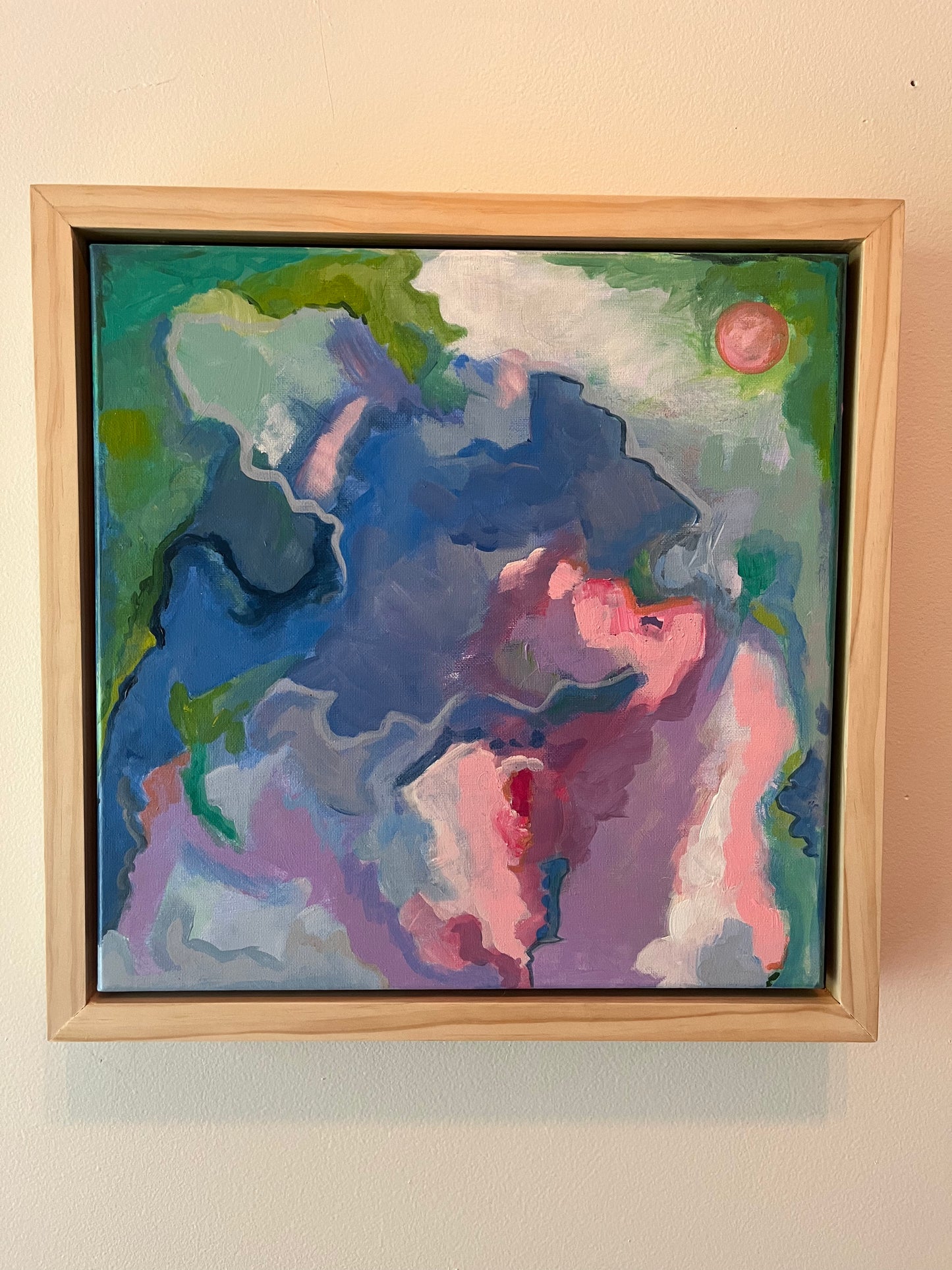 The Blue Marble Original Painting