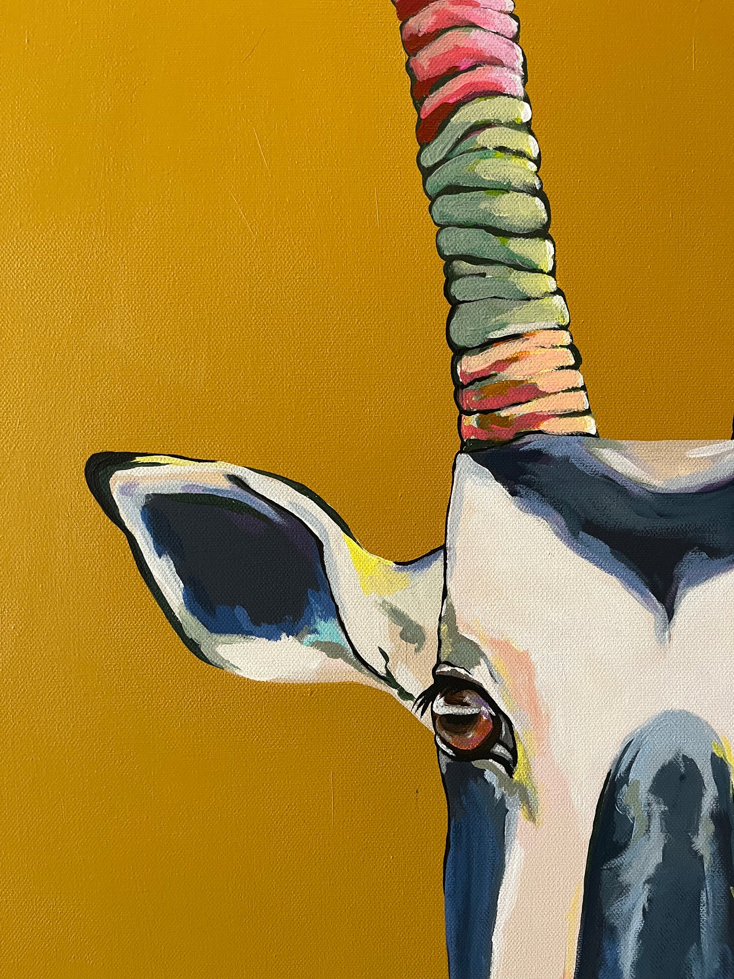 Lulu the Oryx Original Painting