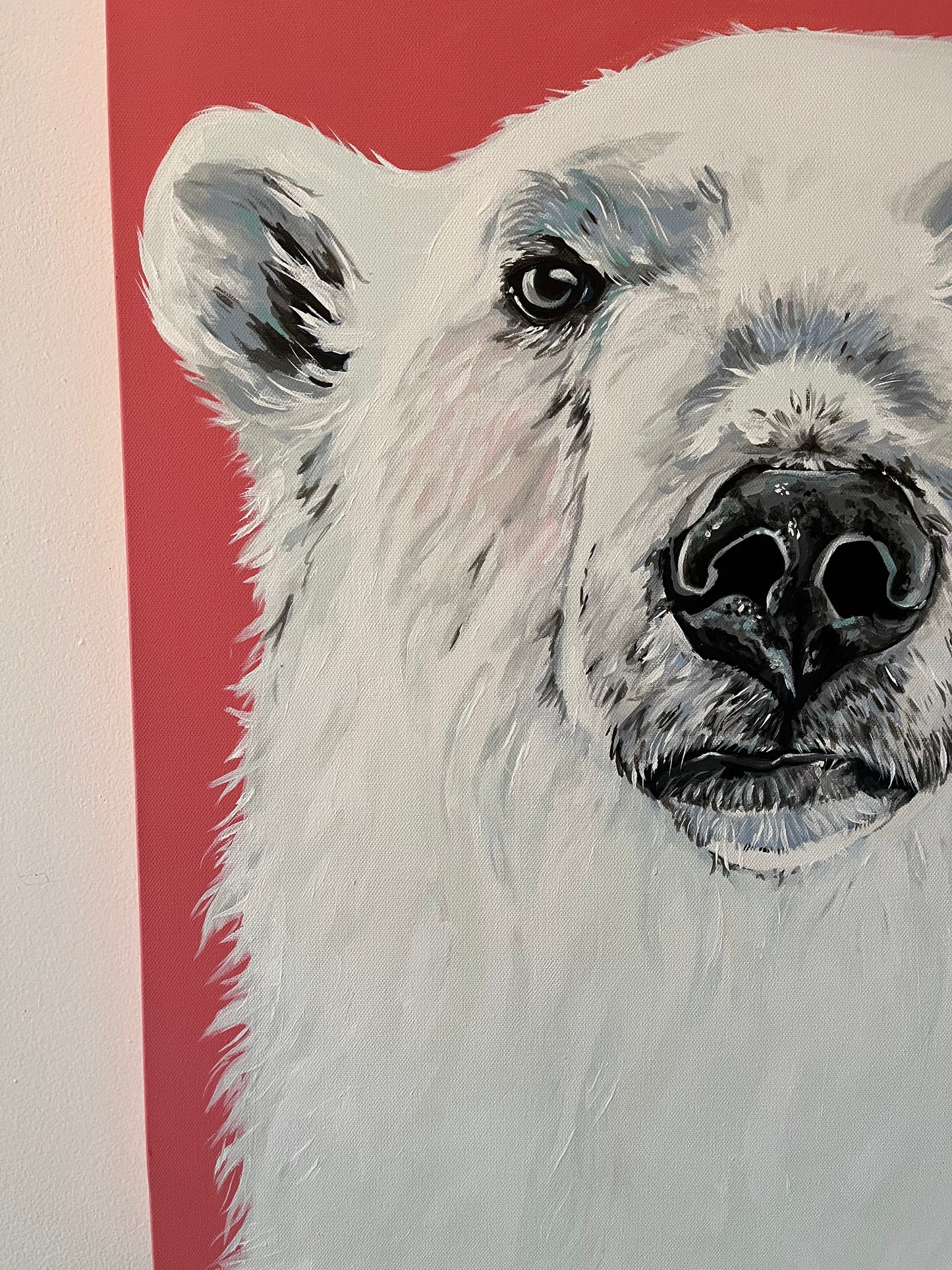 Pauli the Polar Bear Original Painting