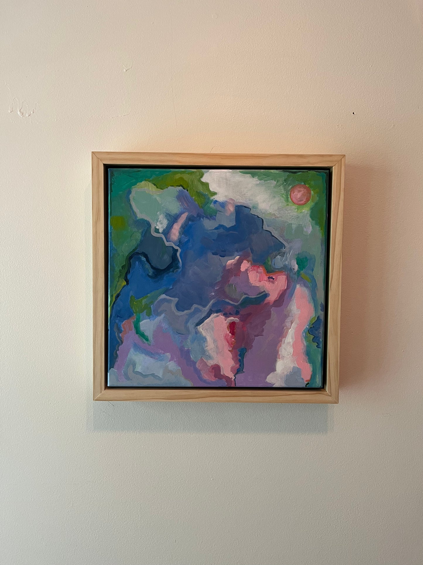 The Blue Marble Original Painting