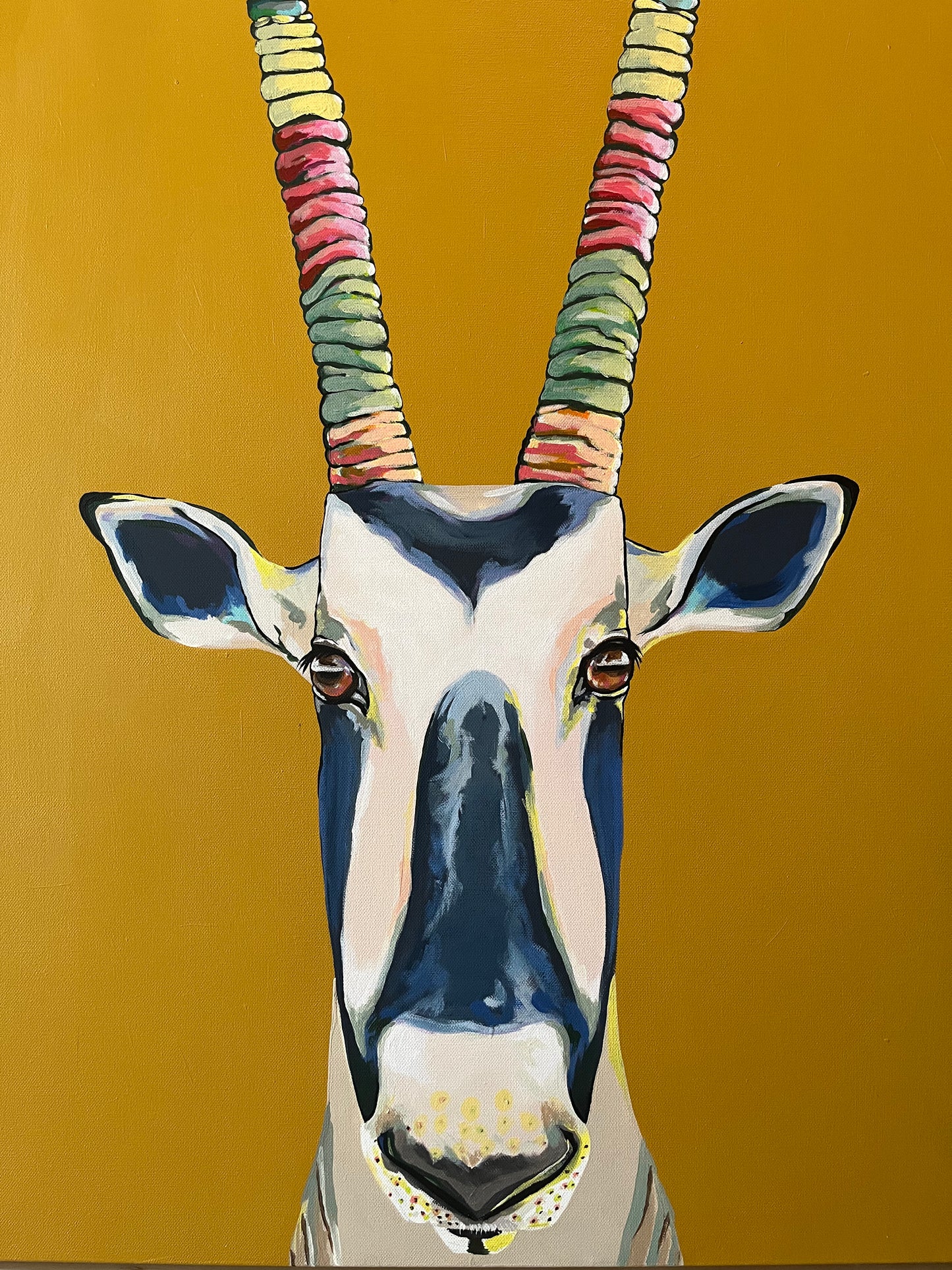 Lulu the Oryx Original Painting