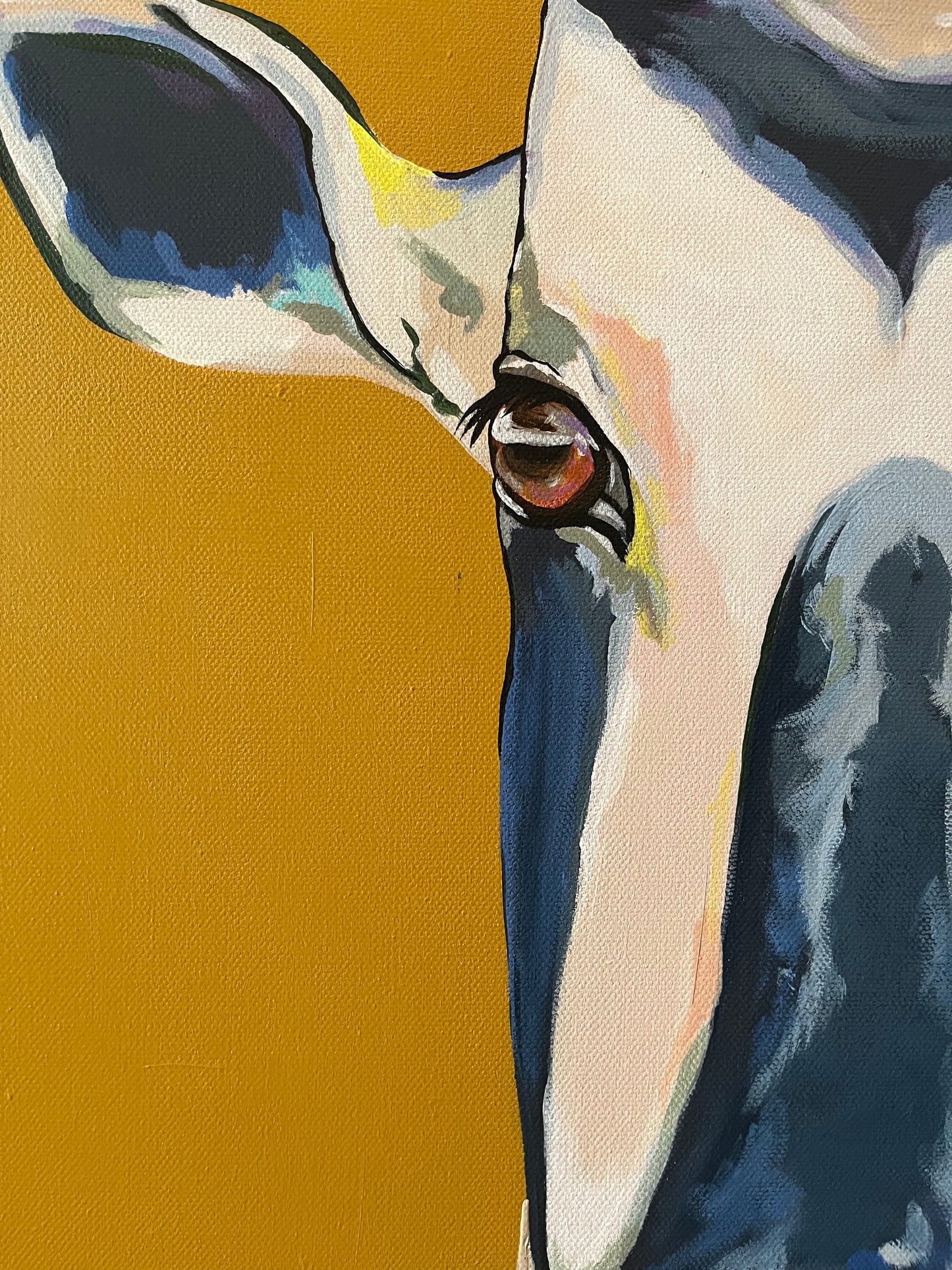 Lulu the Oryx Original Painting