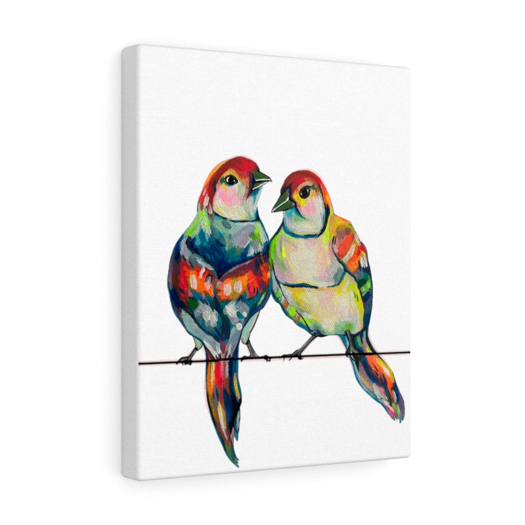 Love Birds Canvas Gallery Wrap