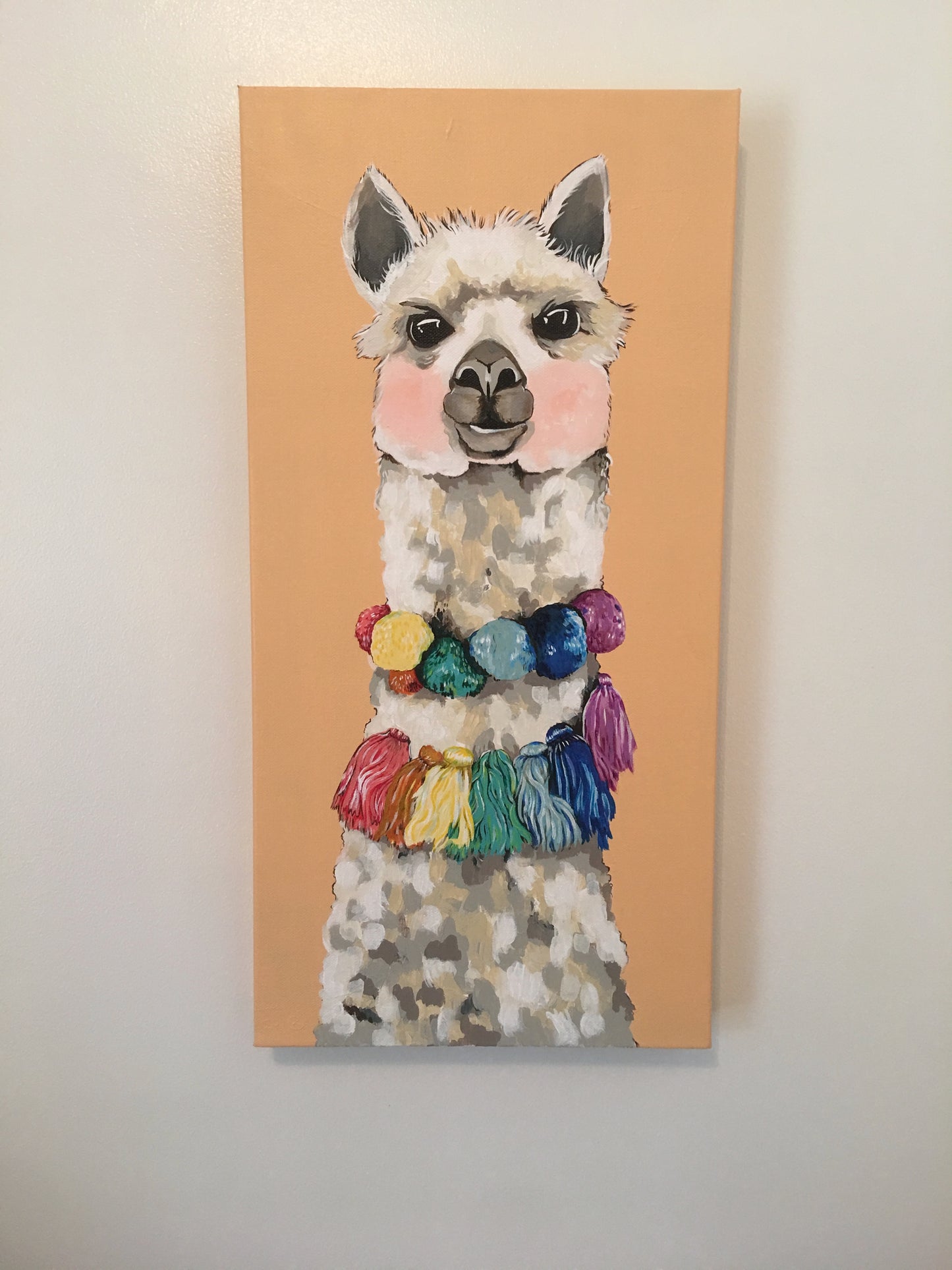 Alexei the Alpaca Original Painting
