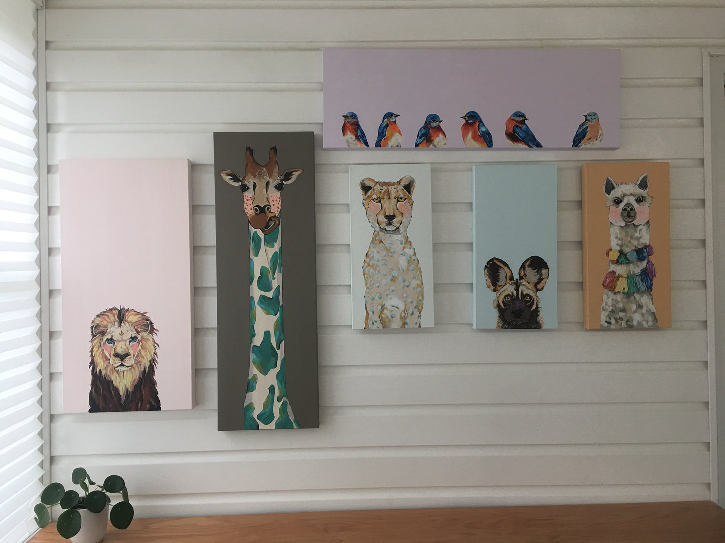 Willis the Wild Dog Original Painting