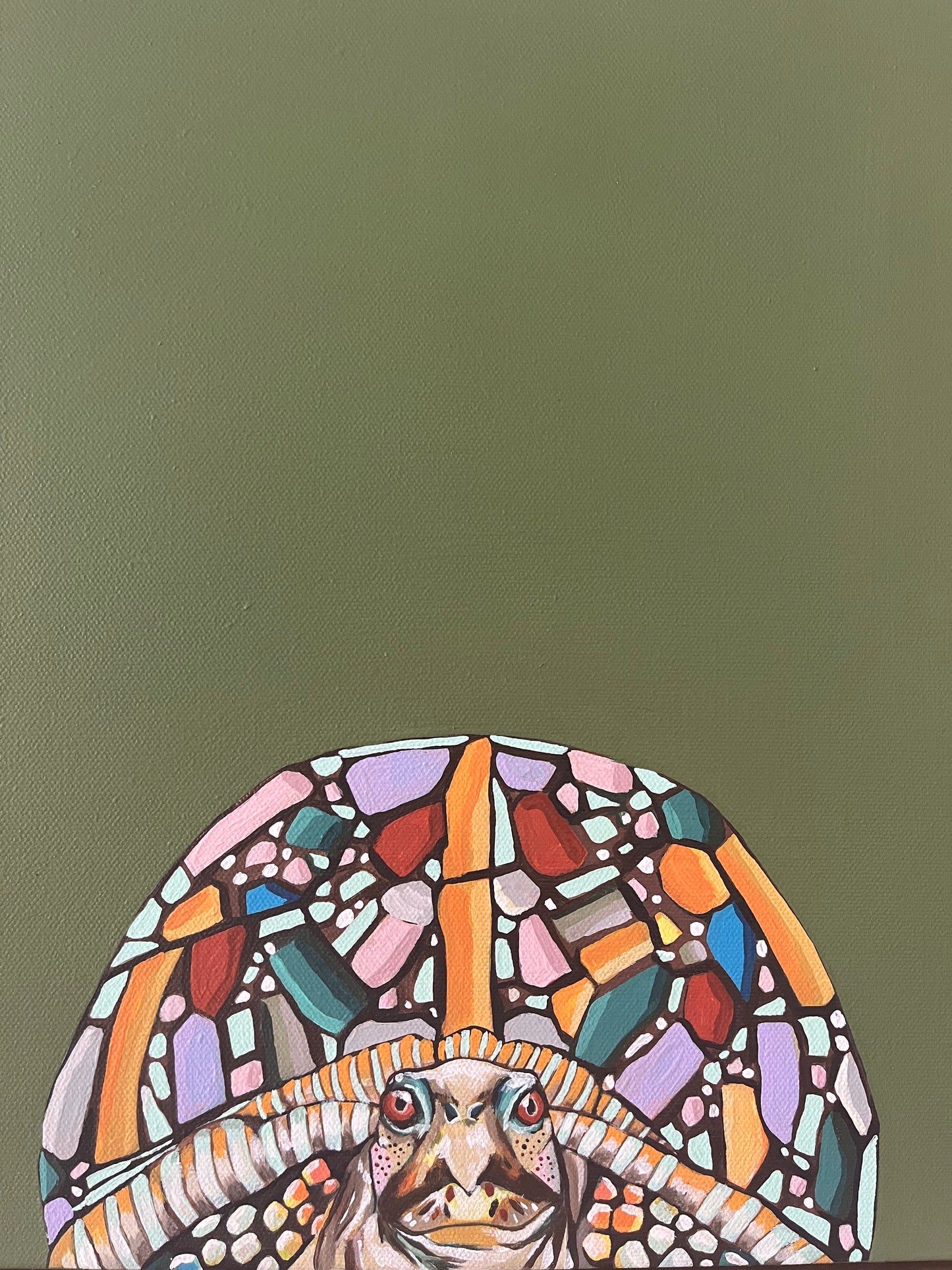 Burt the Turtle Original Painting