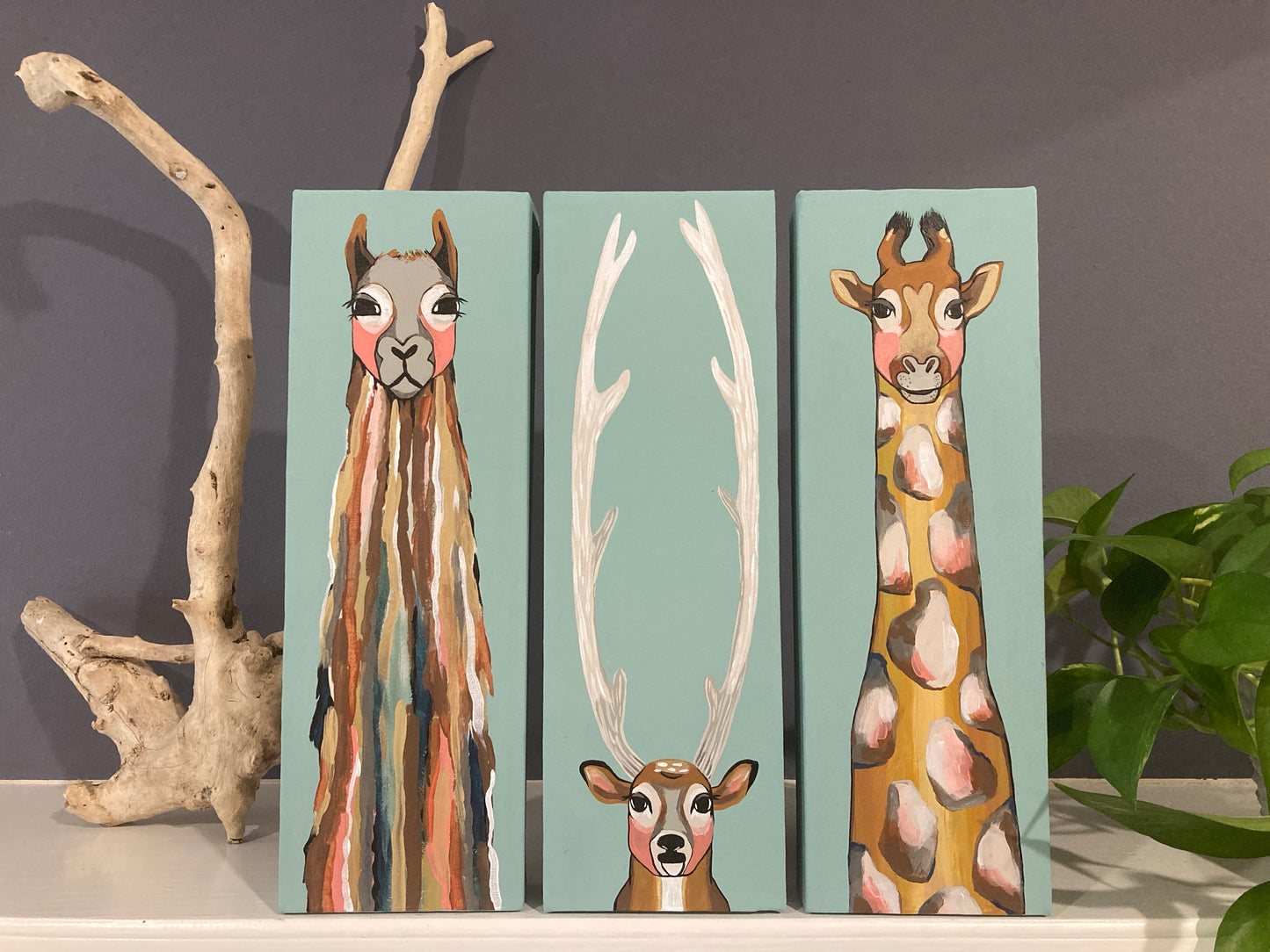 LLittle Giraffe Original Painting