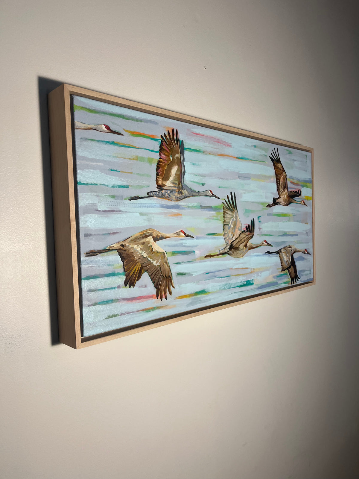 Cranes in Flight