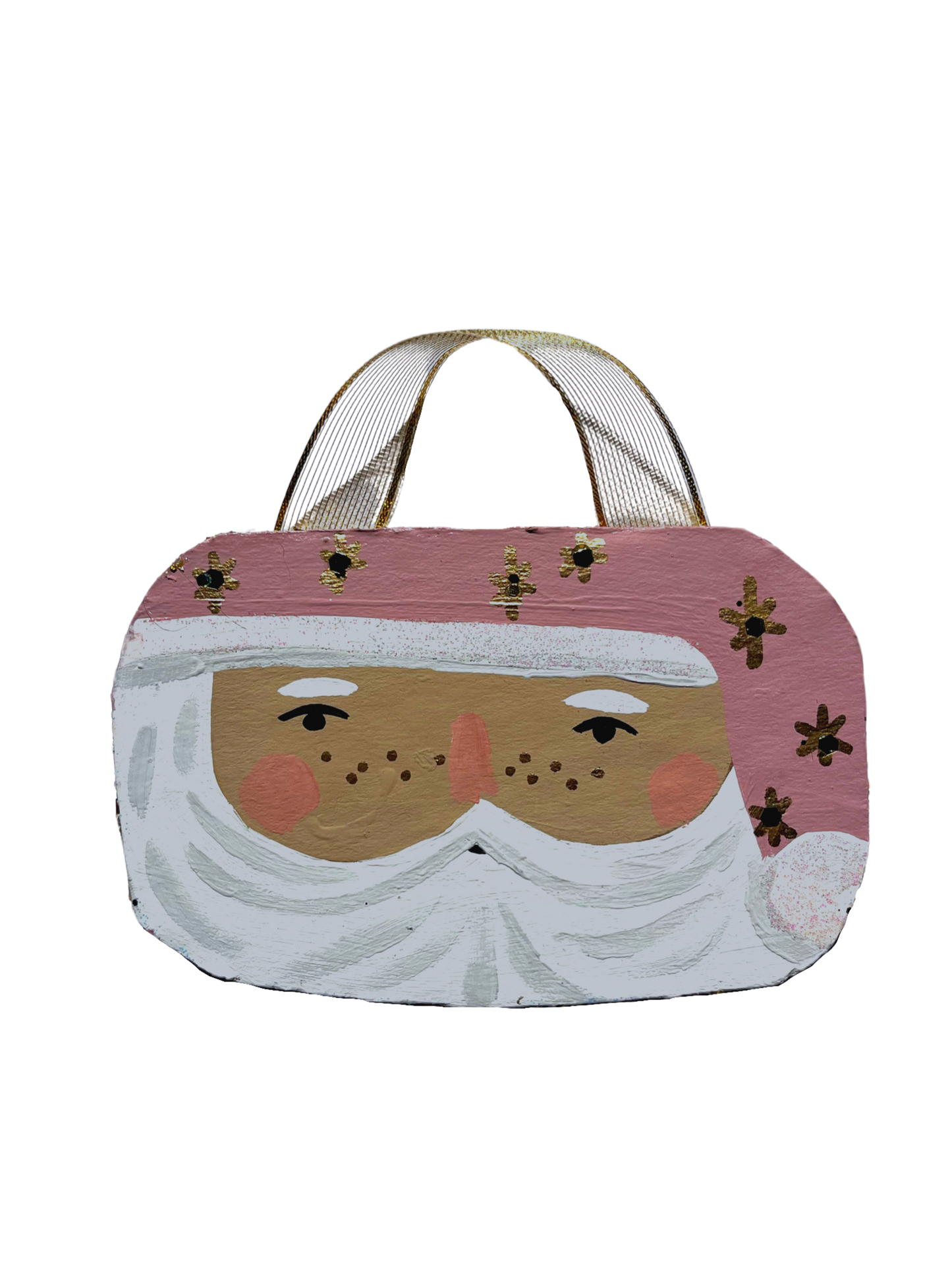 Sugarplum Santa Ornament