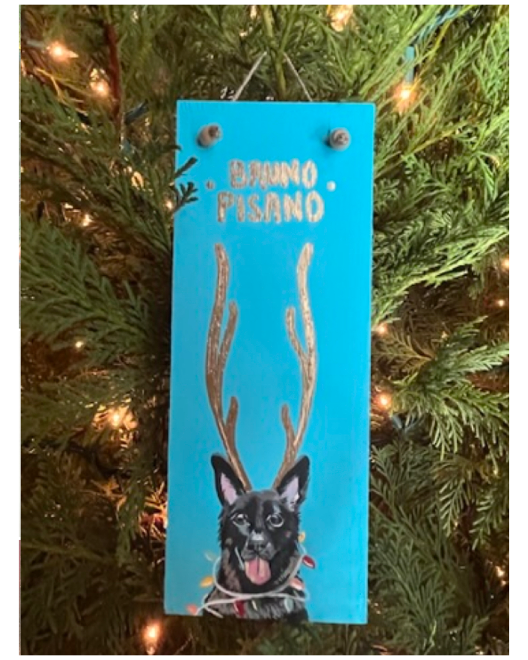 SOLD OUT Custom Holiday Pet Ornaments