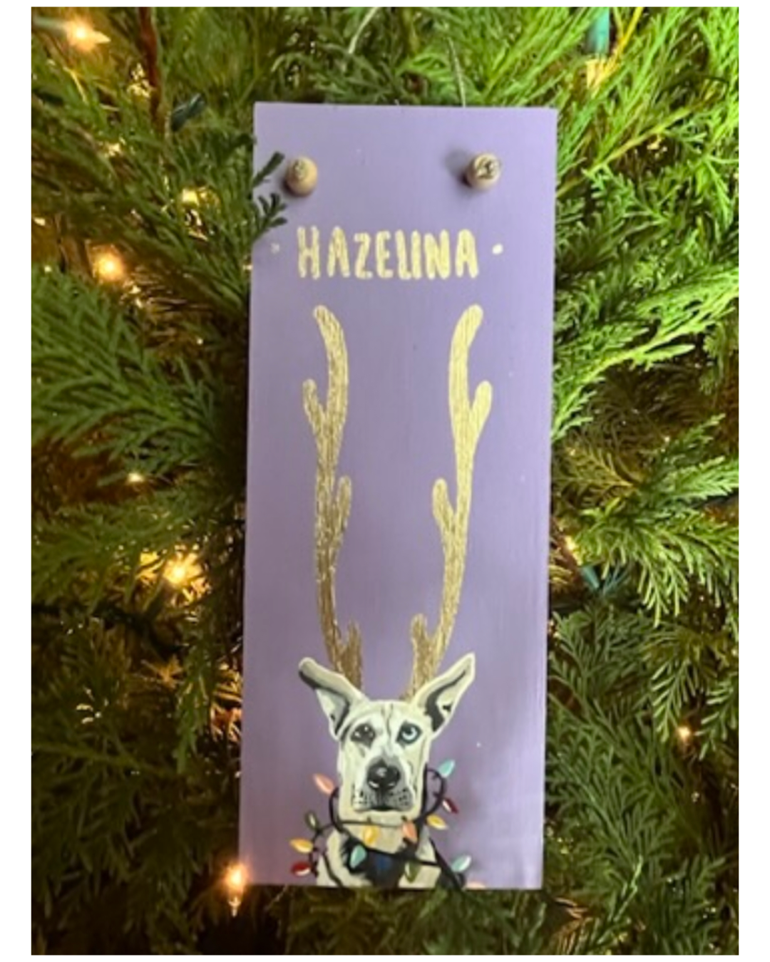 SOLD OUT Custom Holiday Pet Ornaments