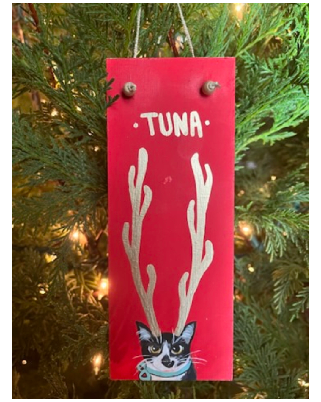 Custom Holiday Pet Ornaments