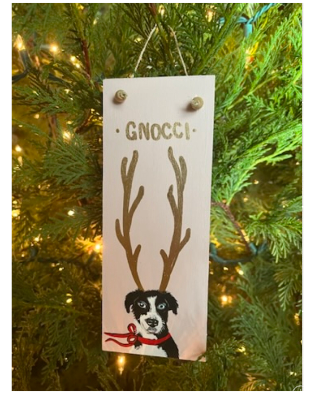 SOLD OUT Custom Holiday Pet Ornaments