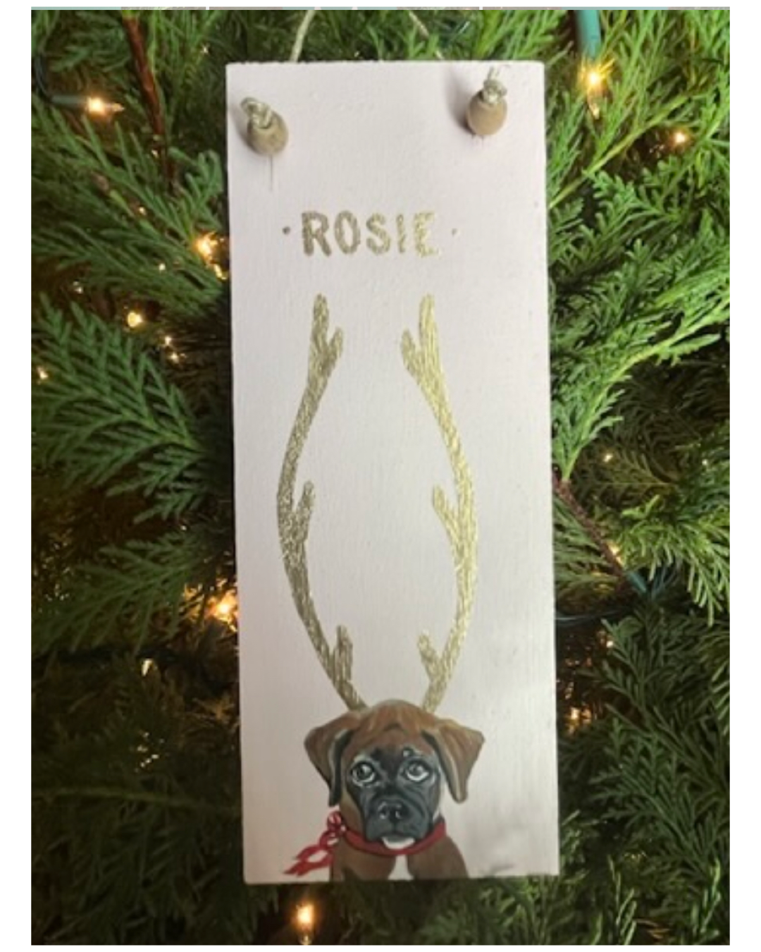 SOLD OUT Custom Holiday Pet Ornaments