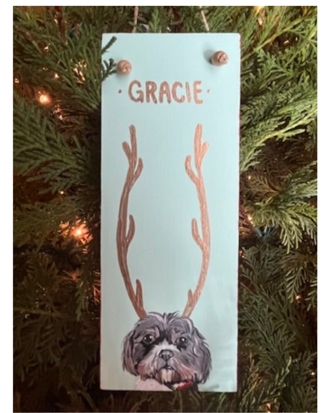 SOLD OUT Custom Holiday Pet Ornaments