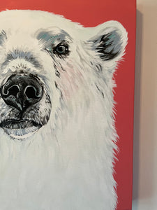 Pauli the Polar Bear Original Painting