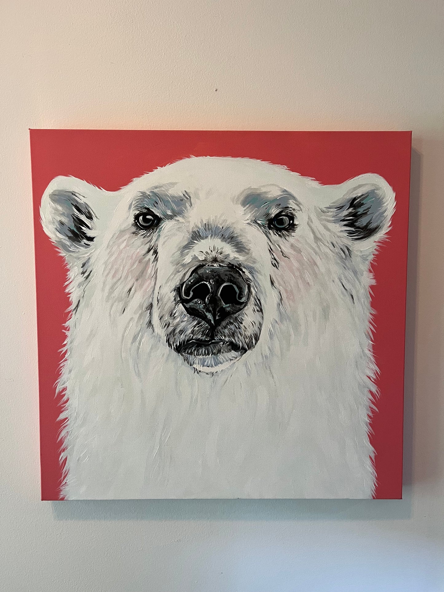 Pauli the Polar Bear Original Painting