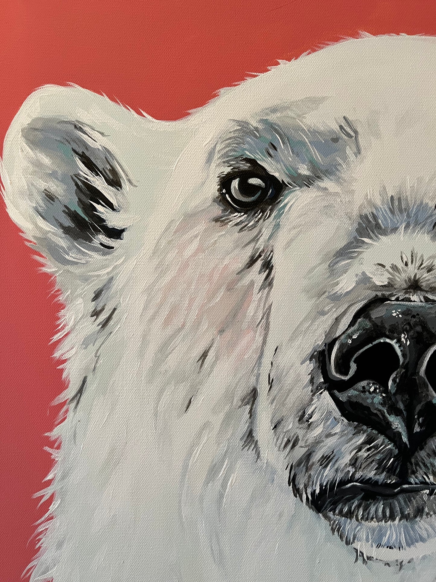 Pauli the Polar Bear Original Painting