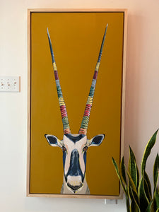Lulu the Oryx Original Painting