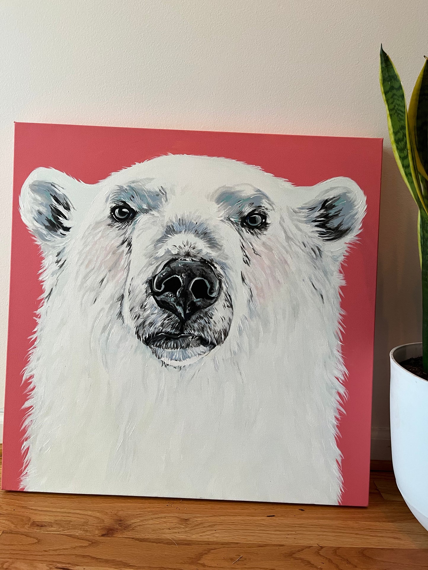 Pauli the Polar Bear Original Painting