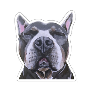 Phineas the Pit Bull Kiss-Cut Sticker