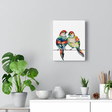 Load image into Gallery viewer, Love Birds Canvas Gallery Wrap