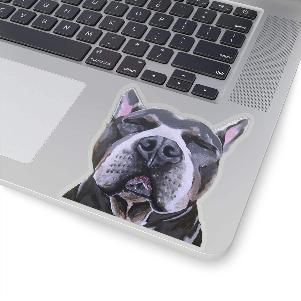 Phineas the Pit Bull Kiss-Cut Sticker