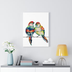 Love Birds Canvas Gallery Wrap