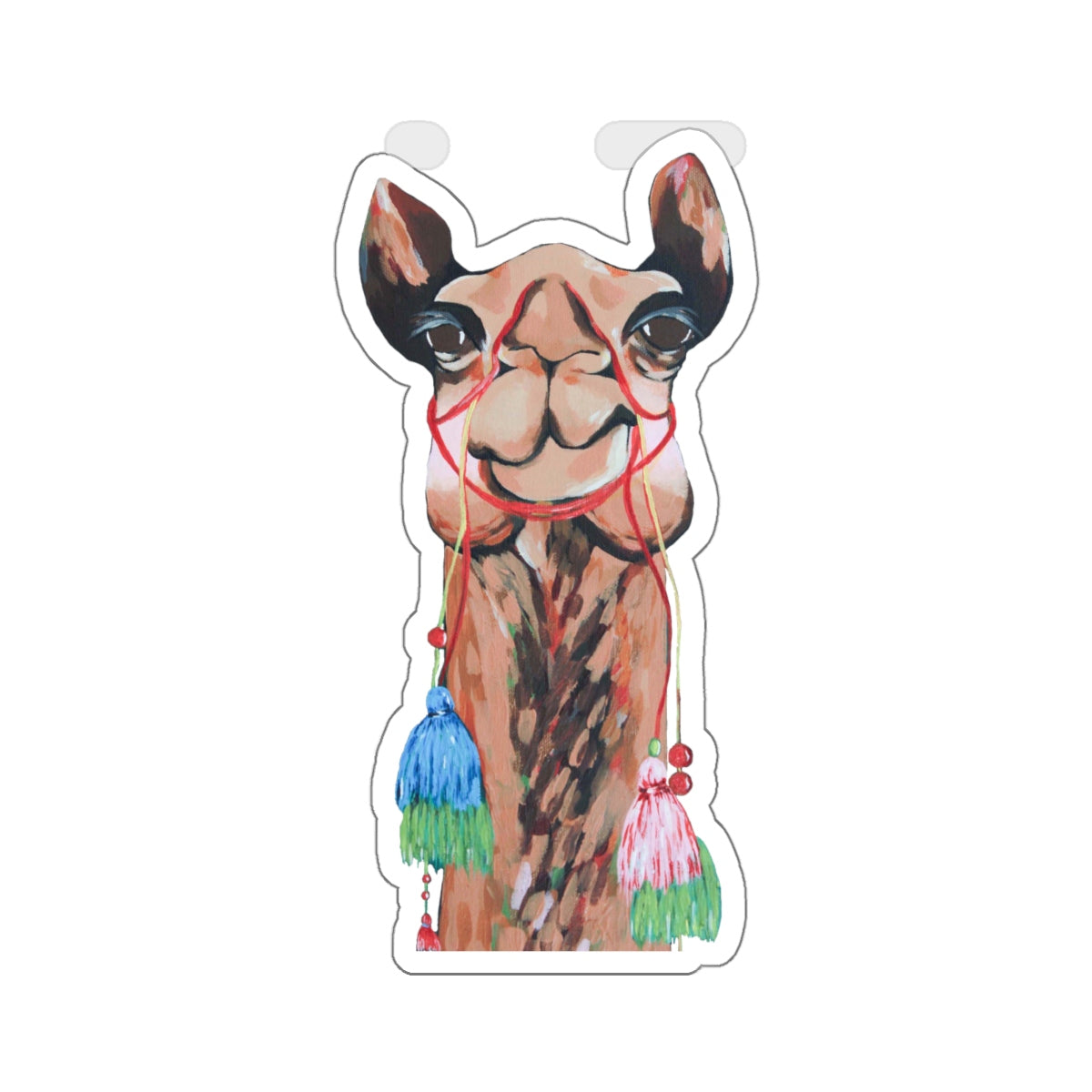 Sienna the Camel Kiss-Cut Sticker