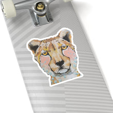 Load image into Gallery viewer, Lida the Cheetah Kiss-Cut Sticker