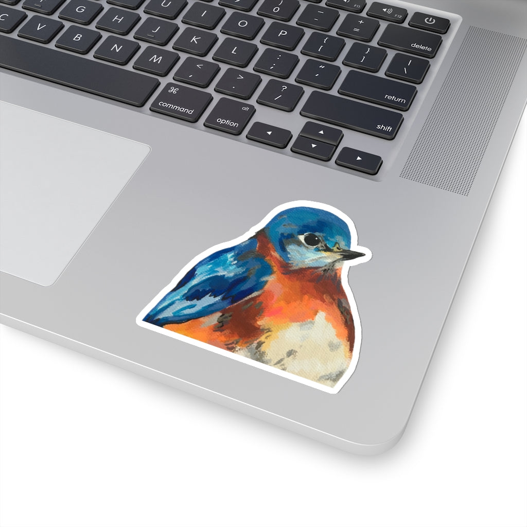 Bluebird Kiss-Cut Sticker