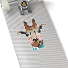 Load image into Gallery viewer, Mary Jane the Giraffe Kiss-Cut Sticker