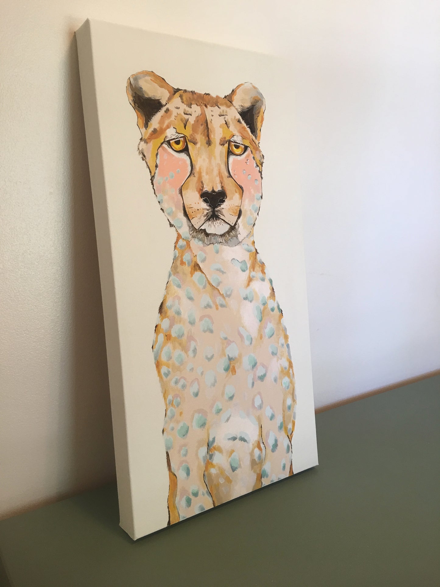 Lida the Cheetah Original Painting