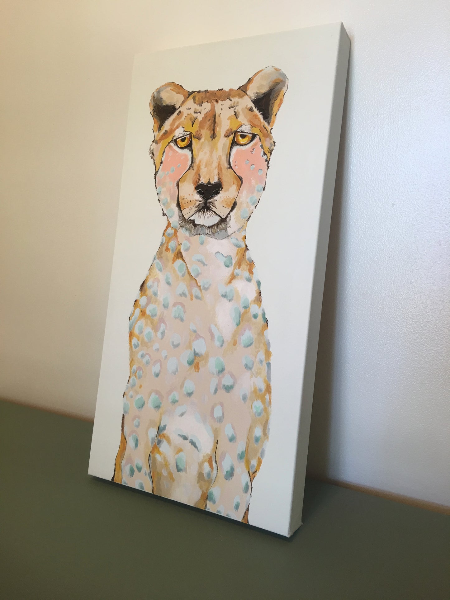 Lida the Cheetah Original Painting
