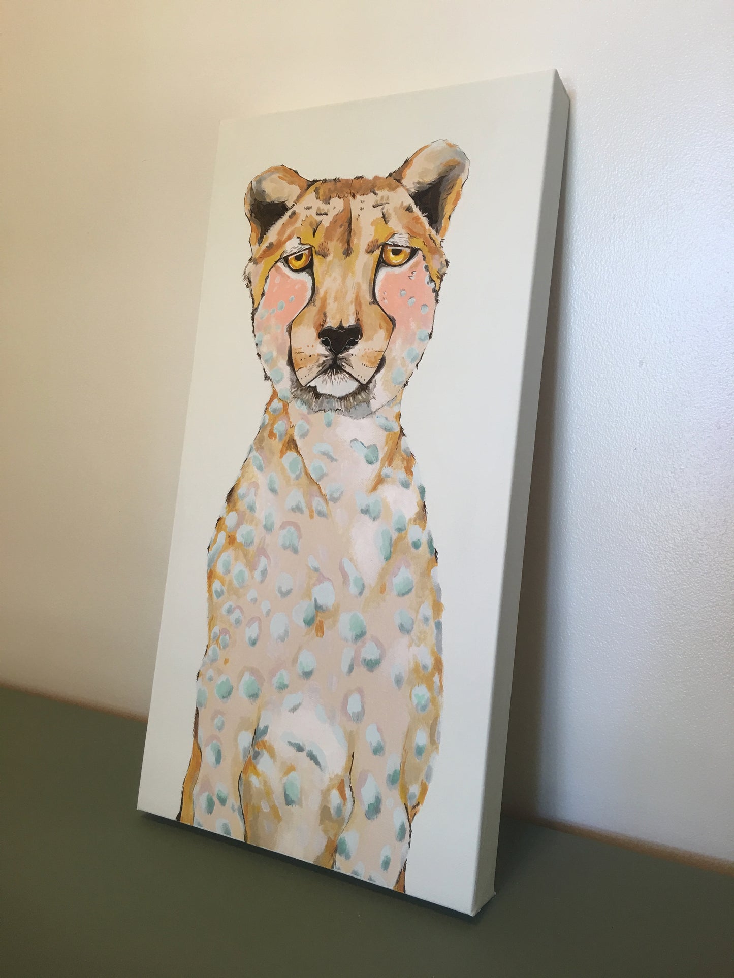 Lida the Cheetah Original Painting