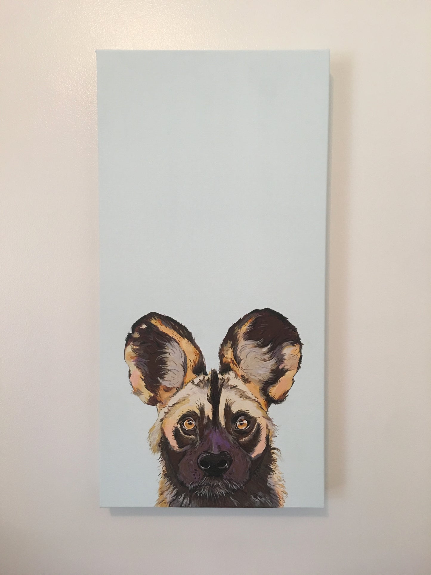 Willis the Wild Dog Original Painting