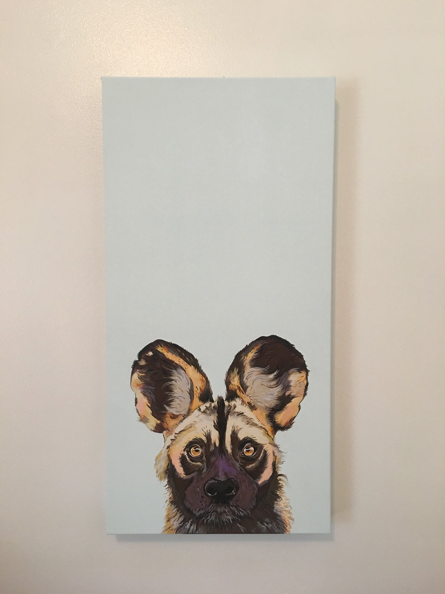 Willis the Wild Dog Original Painting