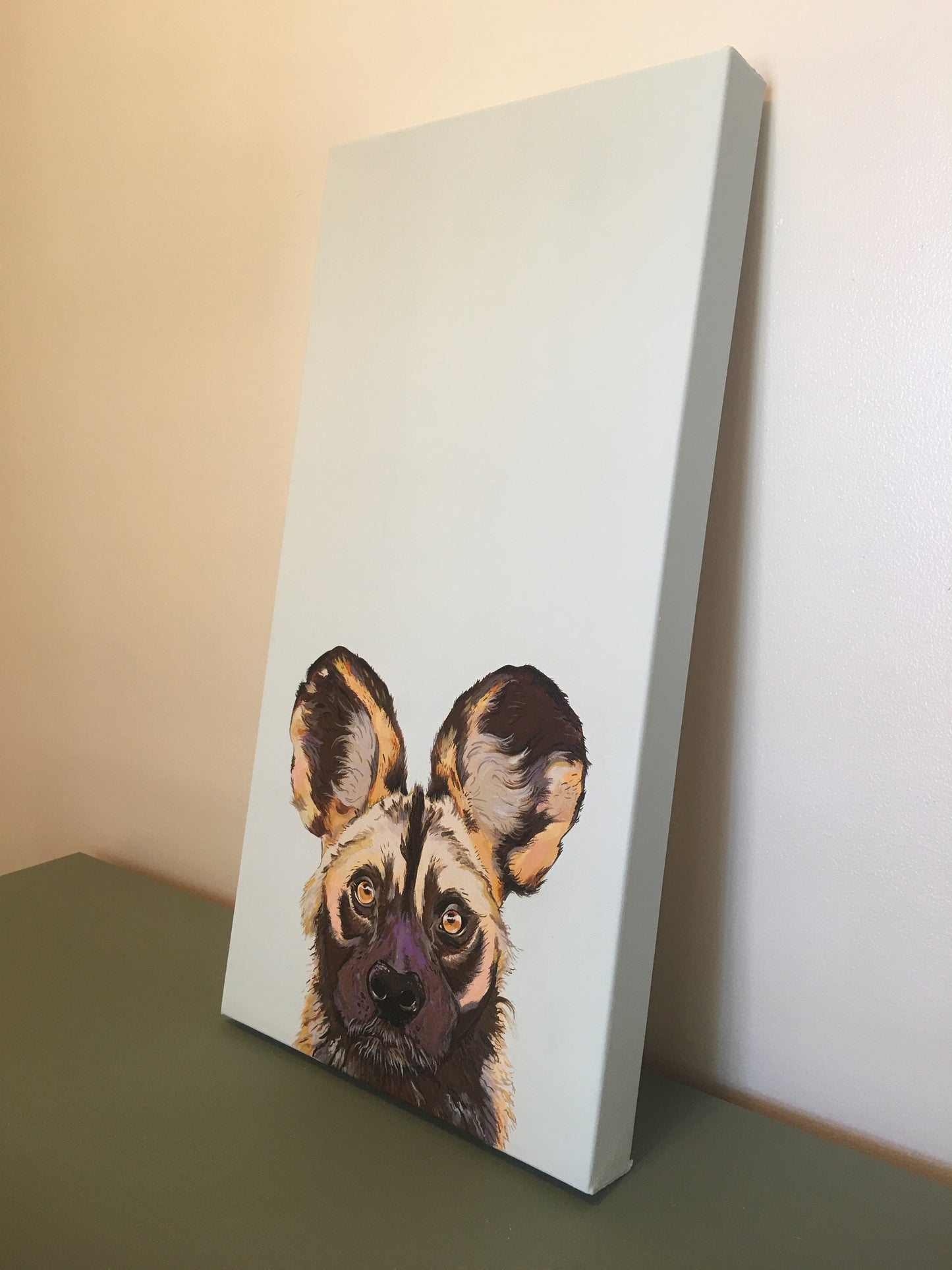 Willis the Wild Dog Original Painting