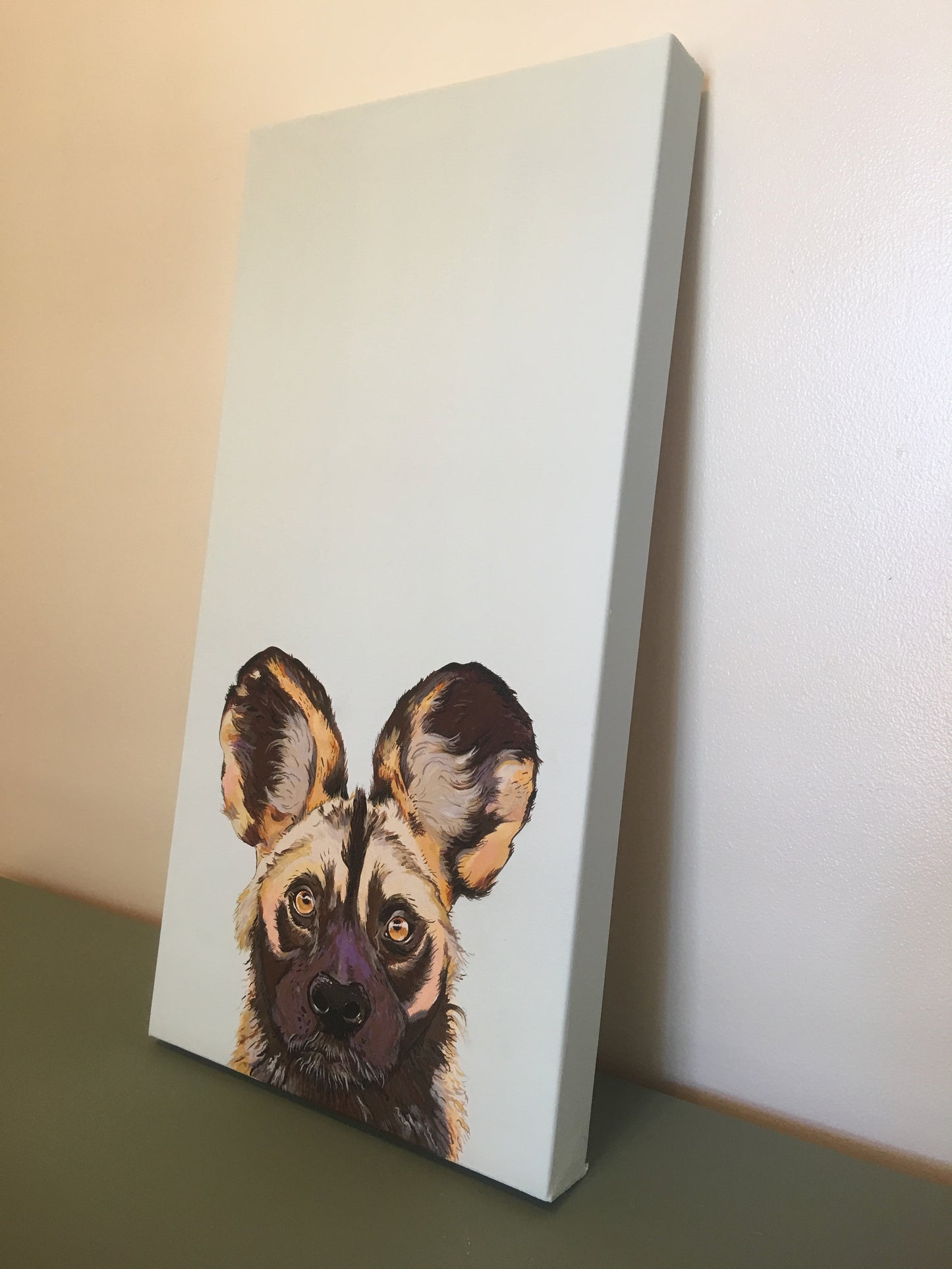 Willis the Wild Dog Original Painting
